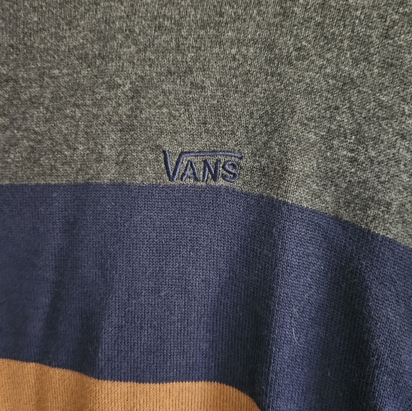 Vans Mens Crewneck Sweater Stripe - Picture 4 of 7